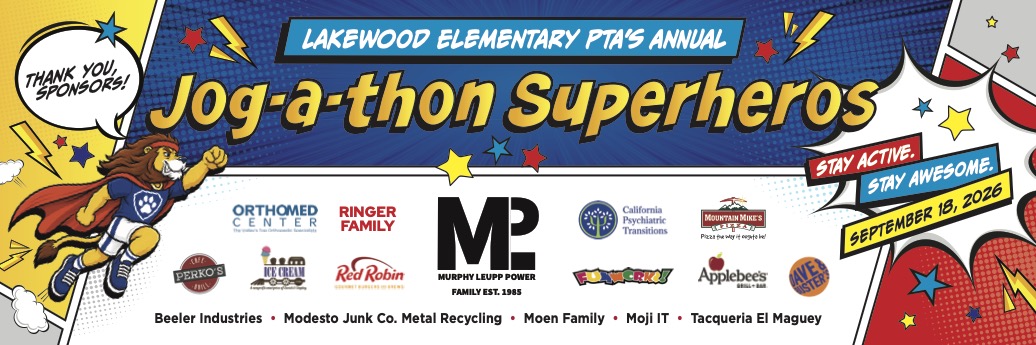 Jog-a-thon Superheros