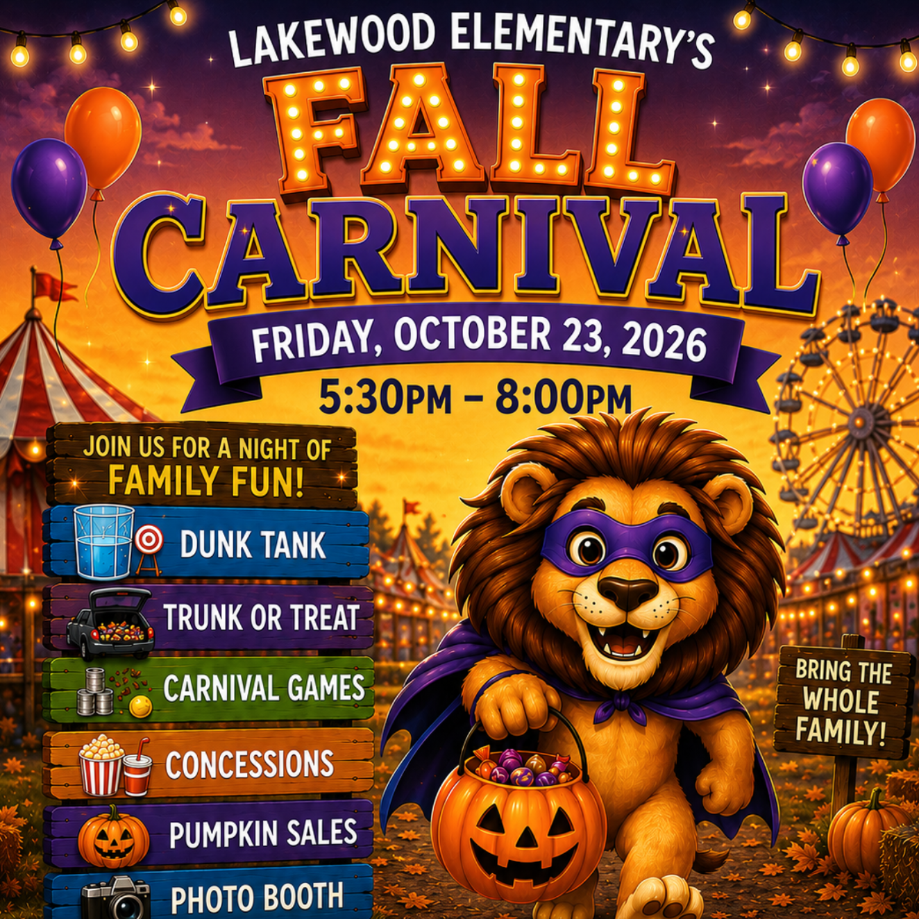 Lakewood School line drawing